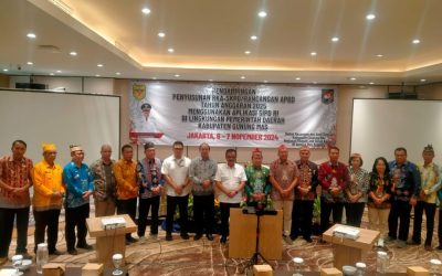 Pemkab Gumas Gelar Pendampingan Penyusunan RKA-SKPD/Rancangan APBD Tahun Anggaran 2025 Menggunakan Aplikasi SIPD-RI